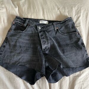 Abercrombie & Fitch Dark Gray Jean Shorts